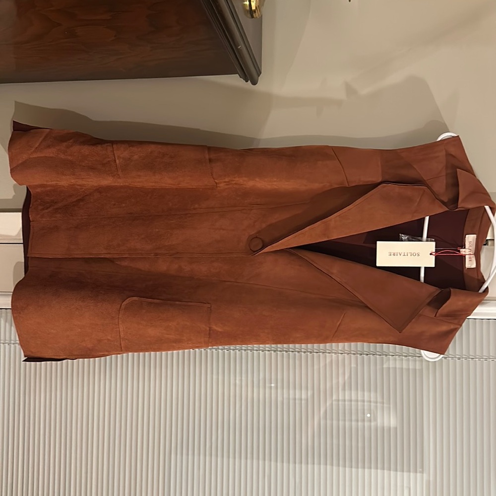 Soft dress vest